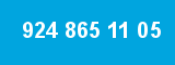924 865 11 05